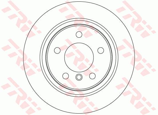 Tarcza hamulcowa TRW DF6137