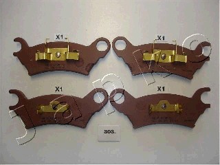 Klocki hamulcowe JAPKO 50303