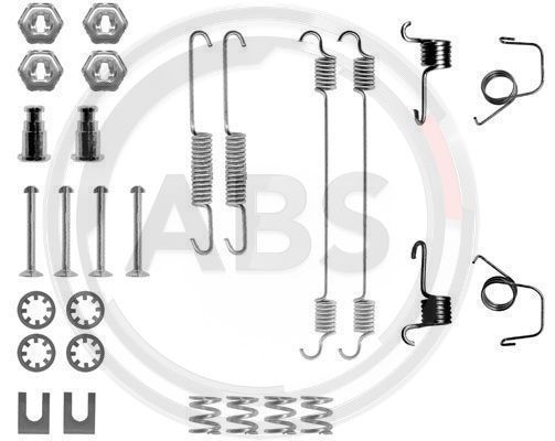 Zestaw dodatków do szczęk hamulcowych A.B.S. 0617Q