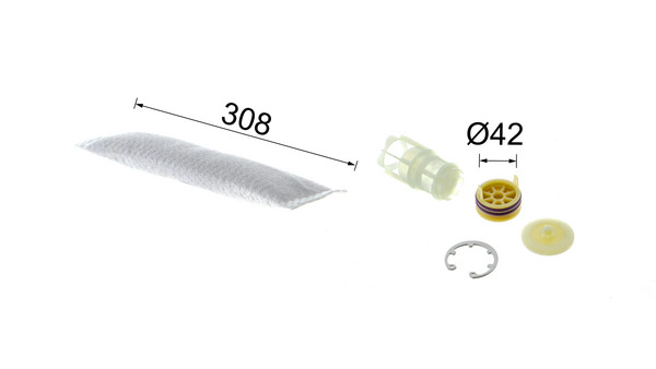 Osuszacz, klimatyzacja MAHLE AD 318 000P