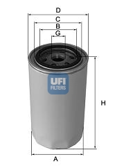 Filtr oleju UFI 23.130.02