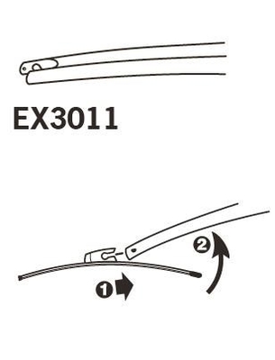 Pióro wycieraczki TRICO EX3011