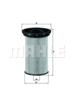 Filtr paliwa MAHLE KX 69