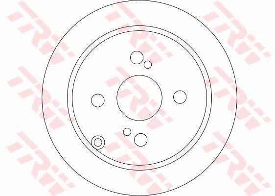 Tarcza hamulcowa TRW DF4404