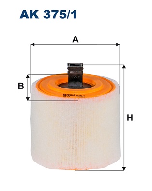 Filtr powietrza FILTRON AK 375/1