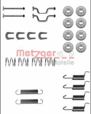 Zestaw montażowy szczęk hamulcowych METZGER 105-0810