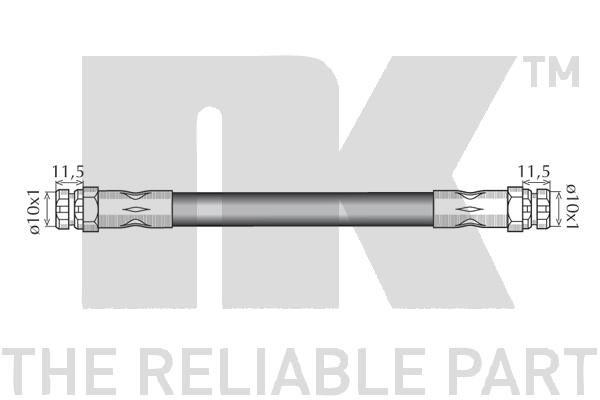 Przewód hamulcowy elastyczny NK 8547103