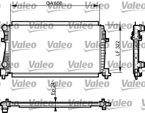 Chłodnica VALEO 735557