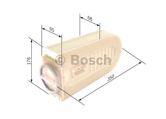 Filtr powietrza BOSCH F 026 400 432