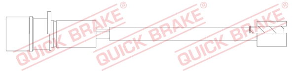 Czujnik zużycia klocków QUICK BRAKE WS 0342 A