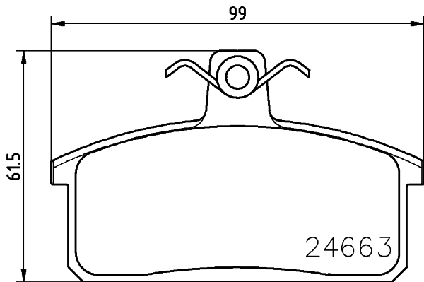Klocki hamulcowe HELLA PAGID 8DB 355 013-451