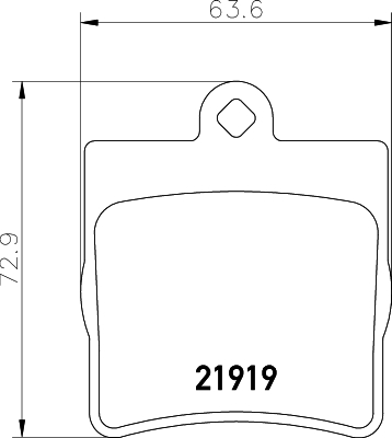 Klocki hamulcowe HELLA 8DB 355 008-461