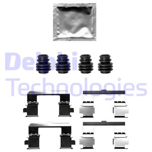 Zestaw akcesoriów montażowych  klocków hamulcowych DELPHI LX0697