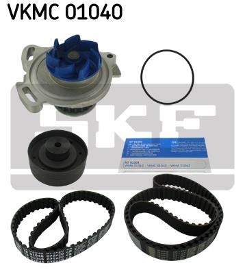 Zestaw paska rozrządu z pompą wody SKF VKMC 01040