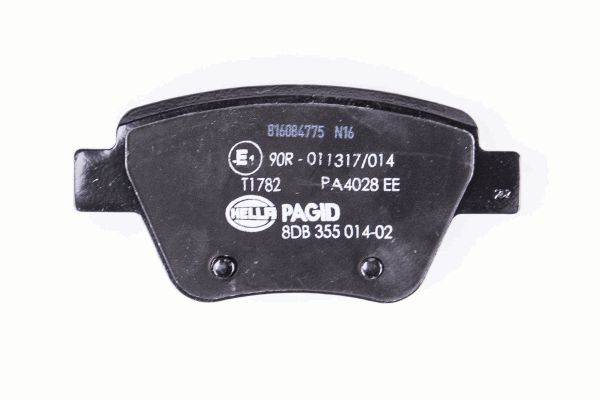 Klocki hamulcowe HELLA 8DB 355 014-021