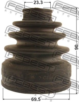 Osłona przegubu FEBEST 0415-CY34AT