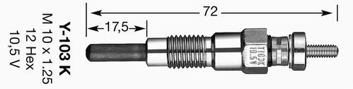 Świeca żarowa NGK 6325