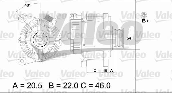 Alternator VALEO 437192