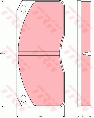 Klocki hamulcowe TRW GDB5056