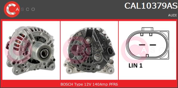 Alternator CASCO CAL10379AS