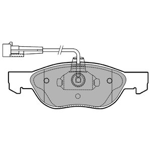 Klocki hamulcowe DELPHI LP1413