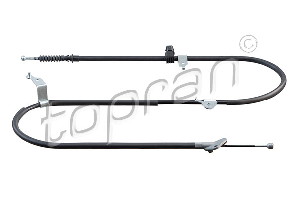 Cięgło, hamulec postojowy TOPRAN 601 567