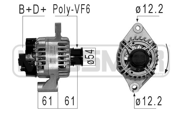 Alternator ERA 210854A