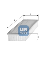 Filtr powietrza UFI 30.836.00