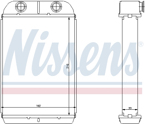 Nagrzewnica NISSENS 71452