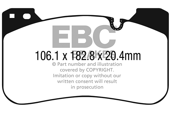 Klocki hamulcowe EBC BRAKES DP32331C