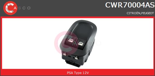 Przełącznik podnośnika szyby CASCO CWR70004AS
