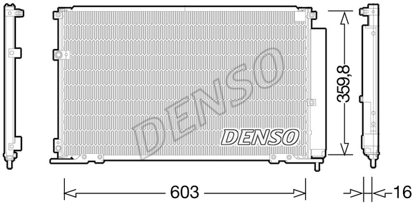 Skraplacz klimatyzacji DENSO DCN50047
