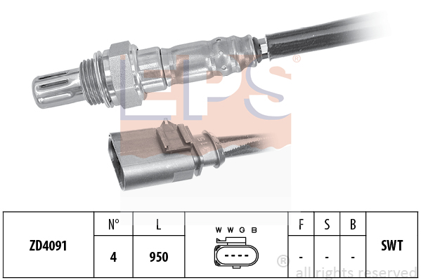 Sonda lambda EPS 1.998.350