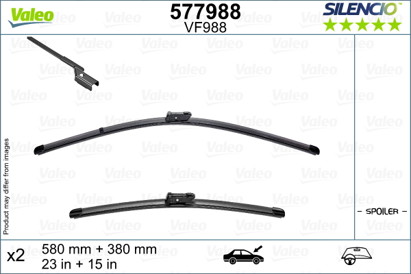 Pióro wycieraczki VALEO 577988