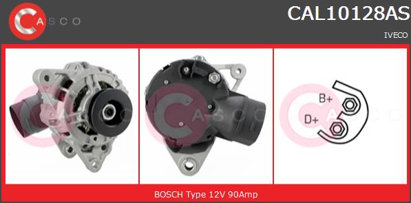 Alternator CASCO CAL10128AS