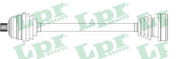 Półoś napędowa LPR DS14051