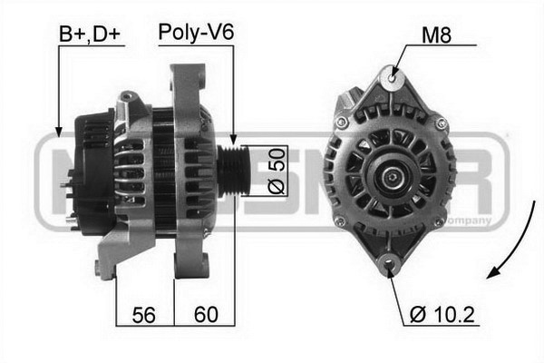 Alternator ERA 210065A