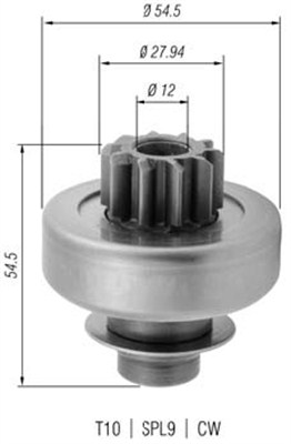 Bendiks rozrusznika MAGNETI MARELLI 940113020379