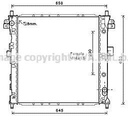 Chłodnica AVA QUALITY COOLING DWA2105