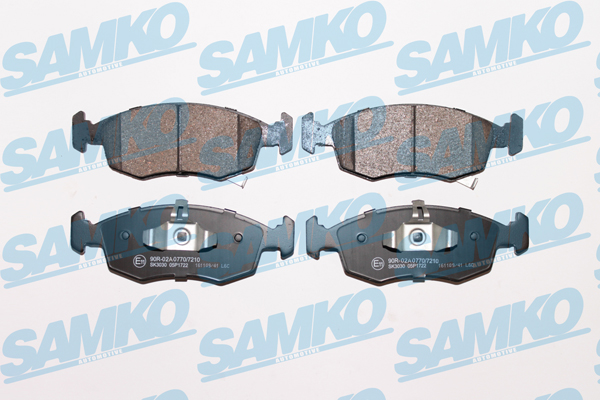 Klocki hamulcowe SAMKO 5SP1722