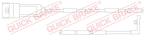 Czujnik zużycia klocków QUICK BRAKE WS 0119 A