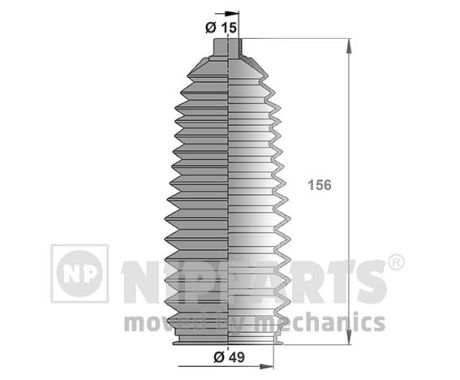 Osłona drążka kierowniczego NIPPARTS J2843012