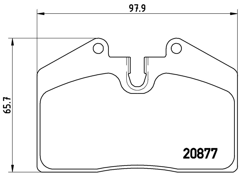 Klocki hamulcowe BREMBO P 85 094