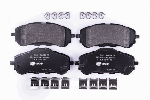 Klocki hamulcowe HELLA PAGID 8DB 355 021-321
