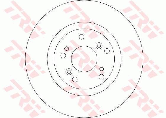 Tarcza hamulcowa TRW DF4288