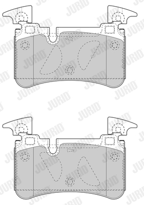 Klocki hamulcowe JURID 573615J