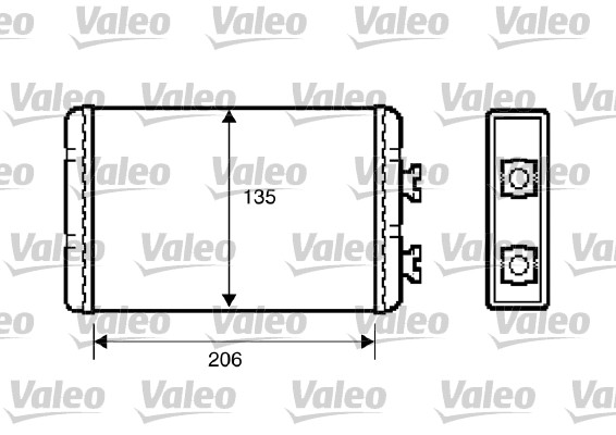 Nagrzewnica VALEO 812220