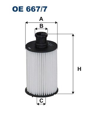 Filtr oleju FILTRON OE 667/7