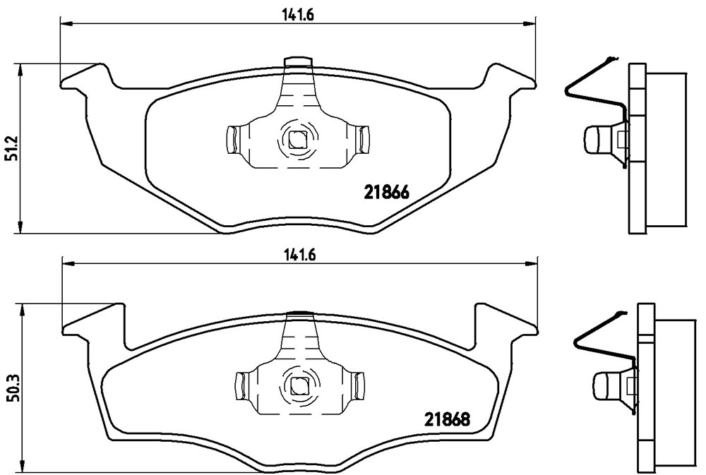 Klocki hamulcowe BREMBO P 85 031