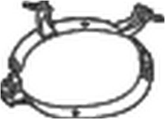 Wieszak ukladu wydechowego BOSAL 251-016